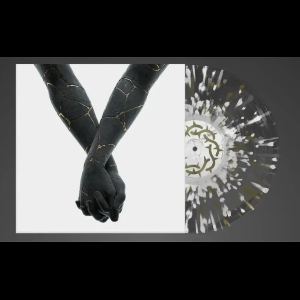 Bad Omens FGBGFM Vinyl (clear w/ white+gold+silver splatter)